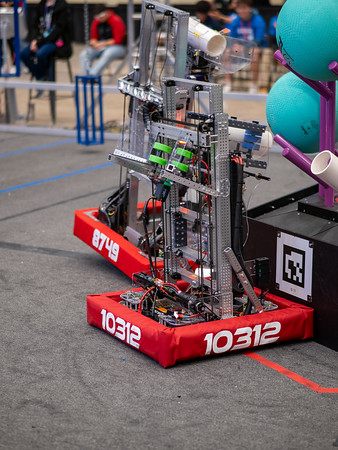 Robotics competition action